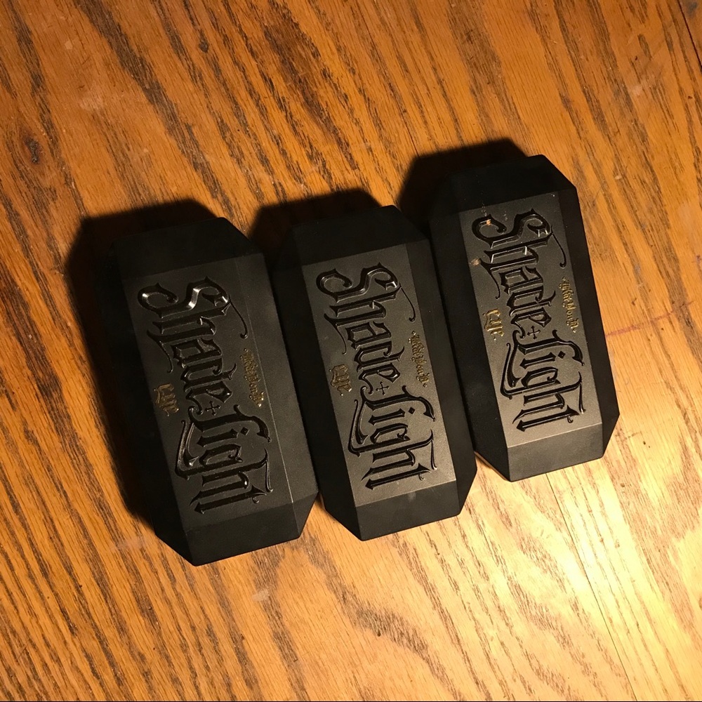 KVD Shade & Light Plum, Sage, Rust palette bundle